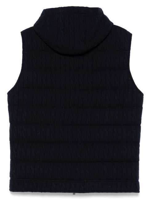 knitted gilet